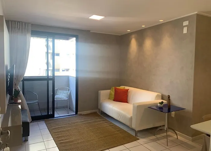 Beira Mar Pajucara Com Varanda 203 - Frente Piscinas Naturais E Feira Artesanato